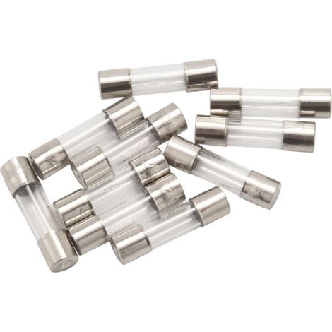 10 pezzi tubi fusibili in vetro 5x20mm 250V 0,2A 200mA Break (1/4)