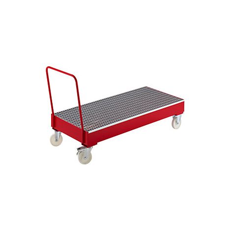 Bauer Südlohn Plateau de collecte mobile 2050 SR, peint, rouge feu (1/2)
