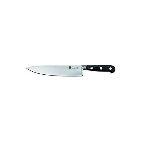 Couteau de cuisine de chef, 20 cm, acier inoxydable, gris,