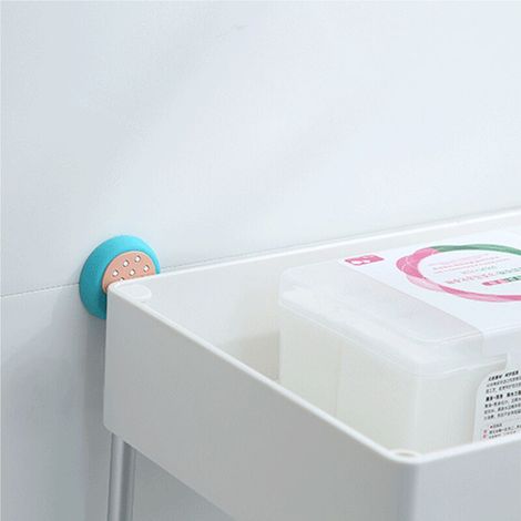 Pilzförmiger Türstopper zum Selbstkleben – Schützt Wände und Griffe mit abnehmbarem, stoßdämpfendem Pad für Zuhause