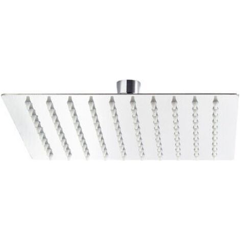 Shower head Square 30x30cm Jet shower head Rain shower Rainshower Stainless steel (1/5)