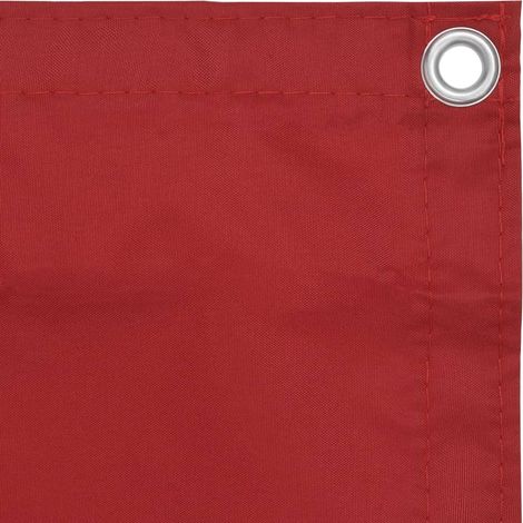 Maison Exclusive - Toldo para balcón tela oxford rojo 75x500 cm (1/5)