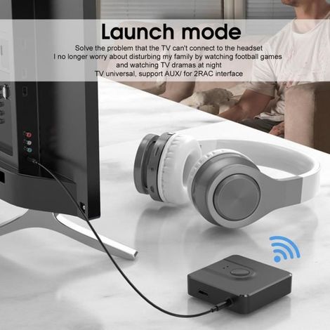 Émetteur Récepteur Bluetooth 5.0 Adaptateur Audio sans Fil 2 en 1 pour PC/TV/Smartphone HB000 (1/4)