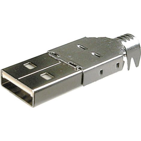 Selbstkonfektionierbarer USB A-Steckverbinder Stecker, gerade 10120098 USB A 10120098 BKL Electroni