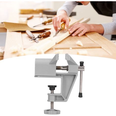 Étau d'établi SK-290 en alliage d'aluminium, étau de fixation léger, mini étau d'établi, étau de serrage, mini établi (1/5)