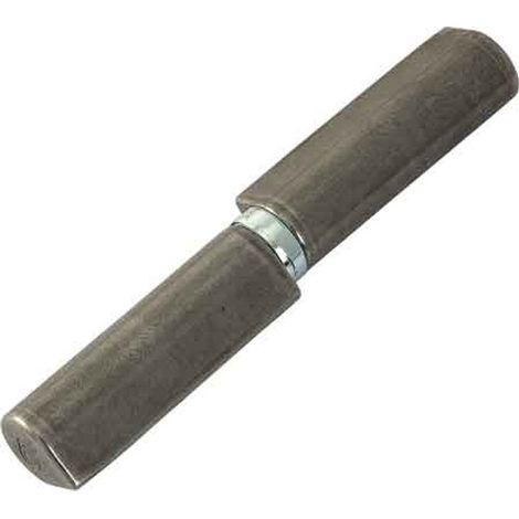 CERNIERA CON COSTA A SALDARE PESANTE 22x27x150 mm - Perno ottone Q.TA 18