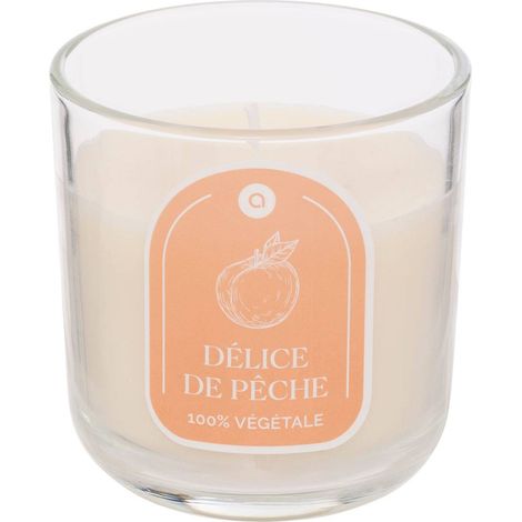 Duftkerze Floa Pfirsich 115g - Atmosphera créateur d'intérieur (1/2)