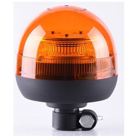 Gyrophare rotatif ZBOX 39 Led 12-24v avec fixation pour tige (1/2)