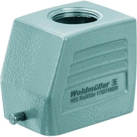 WEIDMUELLER Tüllengehäuse Längsbügel Alu IP66 oben 43x52x75mm HDC06BTOLU1M20G (1/5)