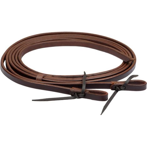 taglia unica, marrone Oliato: Redini western in cuoio oliato 5/8”  larghezza 1.6Cm (1/4)