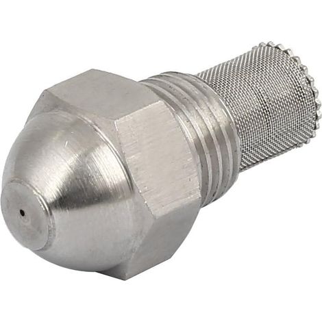 Buse de brumisation fine en acier inoxydable 304, diamètre pulvérisation 0,6 mm, filetage 1/4 BSP (1/3)
