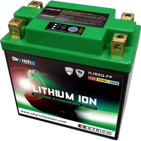 BATTERIA SKYRICH LITIO HJB9Q-FP 12V 3 Ah