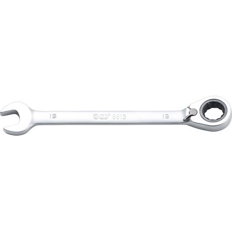 BGS  chiave  a  cricchetto  commutabile  SW  15  mm  -  6615 (1/3)