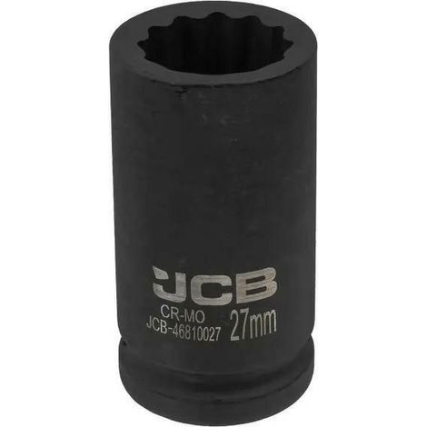 Adaptador de impacto profundo 3/4" 27mm (12 puntas)