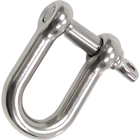 Boucle de fixation à vis en forme U acier inoxydable, matériel (1/5)
