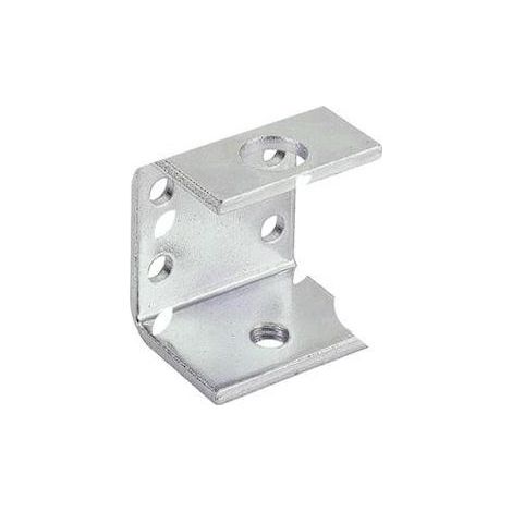 Hettich – Equerre de fixation double M8 – Pour bois et métal – Renforcement structures – Angle droit – Compatible vis et boulons M8