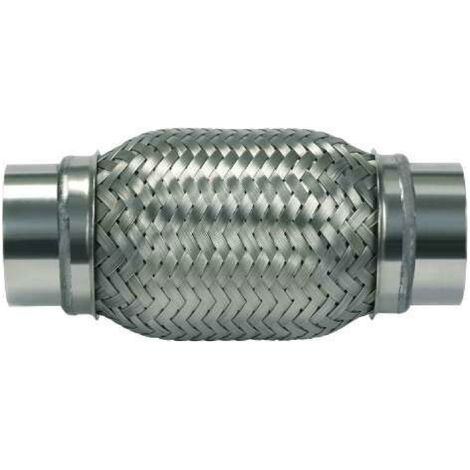 Raccord flexible Echappement type B - L200 - D76 - Avec sorties Inox soudees (1/2)