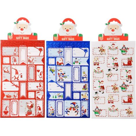 Decoris Adesivi Natalizi con Fantasie Festive 26,5x15cm