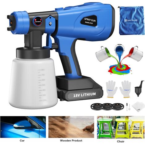 1000ml hvlp système de pulvérisation de peinture mur pulvérisateur pistolet Kit