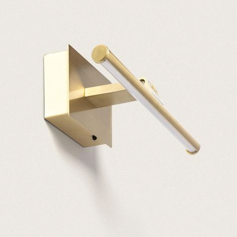 LED Wandleuchte für Gemälde Slimlight 2700K Ja Gold Warmweiß 279 mm