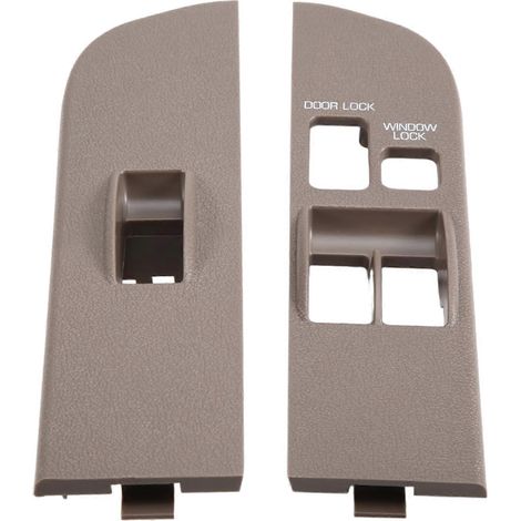 Bedienfeld für den Fensterheber links in Grau für Toyota Land Cruiser FJ70 LC70 LC76 LC78 LC79 (1990–2007), 2-Türer, Linkslenker. Farbe: Beige. (1/5)