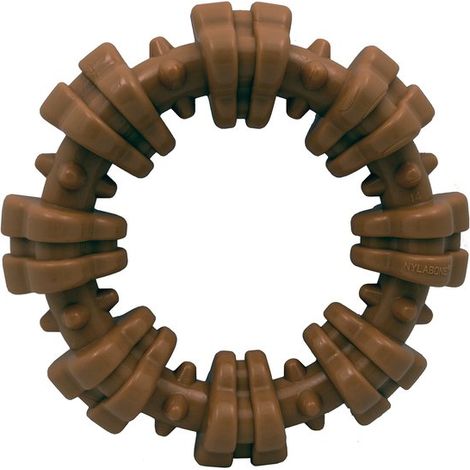 Anillo de juguete para perros - Juguete masticable para perros - Resistente - Sabor duradero - Para perros pequeños (1/5)