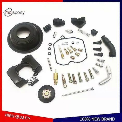 Kit de réparation de carburateur Keihin pour Harley Davidson XLH883 (type CV) SPORTSTER 883 1200 XLL : joint de pointeau, membrane et pointeau.