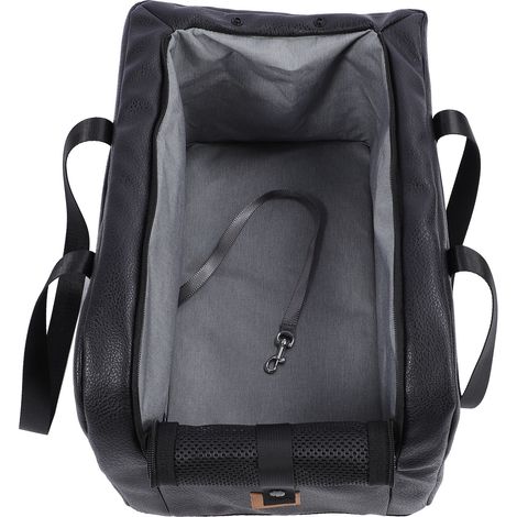 Siège auto pour chien avec console, respirant, multifonctionnel et portable, offrant une sécurité renforcée pour les petits chiens. (1/5)