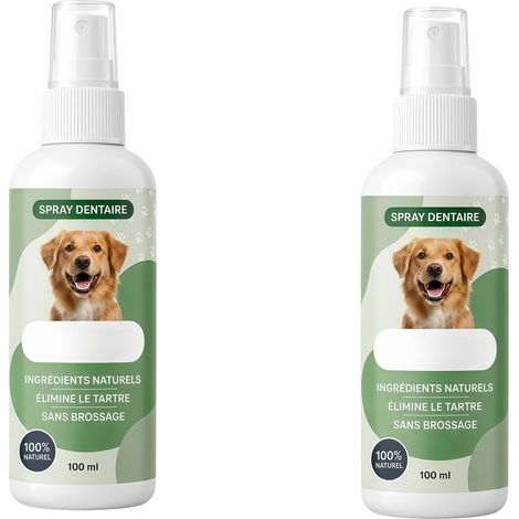 Everly Spray Dental para Perros - Control de Sarro - Aliento Fresco - No Requiere Cepillado (1/5)