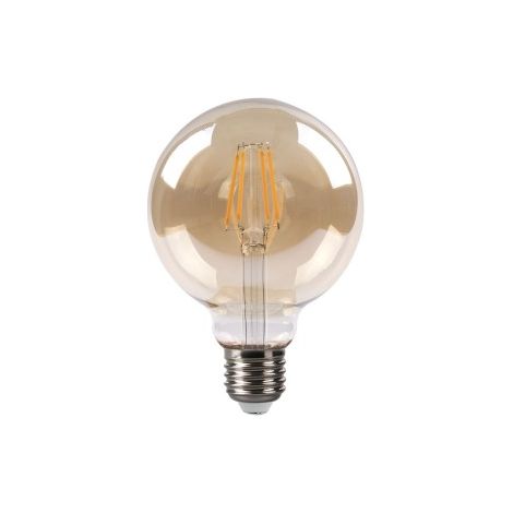 FABRILAMP Globe Filament Bulb 13x9,5d 8w 750lm E27 Amber 2700k (1/2)
