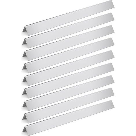 Barres d'arôme en acier inoxydable - Pièces de rechange pour Weber pour modèles de grill Summit série 400 E420 S420 7121001 7221001 (1/4)