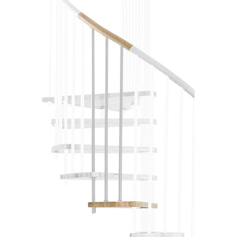 Minka Höhenerweiterung für Spiral Wood 160cm Durchmesser Eiche Weiß