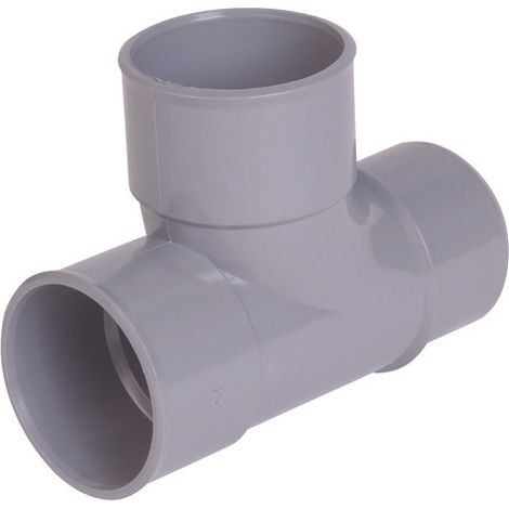 Té pied de biche PVC MFF 40 Nicoll -NF- Le lot de 10