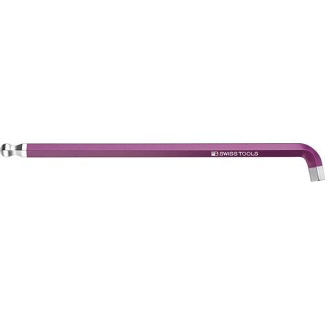 Chiave a brugola corta 100 gradi Arcobaleno 8mm Testa a sfera PB Swiss Tools