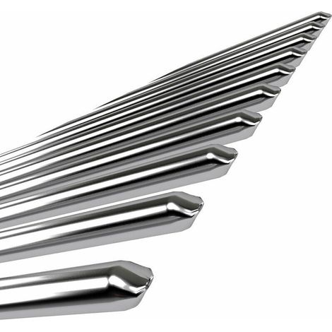 Low-Temperature Pure Aluminium Welding Wire, No Flux Required, Diameter 1.6 mm, Pack of 10.