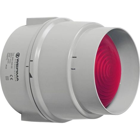 Werma-signaltechnik 890 Lampada di segnalazione rossa IP65