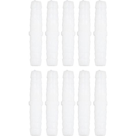 3-Piece 360° Rotating Anti-Limescale Faucet Filter, Transparent, with 6 PP Cotton Filter Elements, Faucet Filter (1/5)