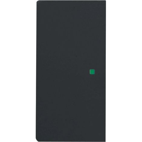 Bascle double sans impression gauche/droite noir mat