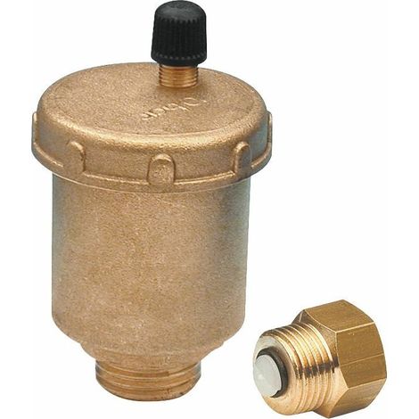 – Purgeur chauffage central automatique – Filetage plomberie – Valve démontable sans vidange – Évite corrosion et cavitation