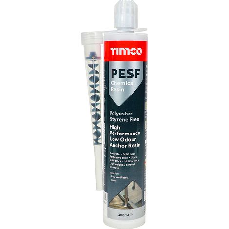 TIMCO Polyester Styrene Free Chemical Anchor Resins - 300ml