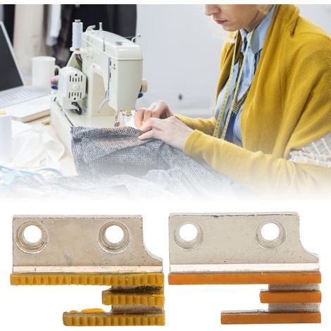 Accessoires pour machines à coudre Locklock : griffes d'entraînement de type B à 3 rangs/sans dents. (1/5)