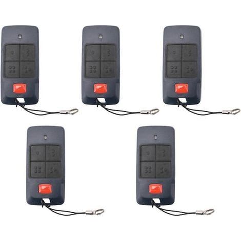 5er-Pack Fernbedienungen für BFT COOL C2, C4, B RCB 2/4 Garagentoröffner, tragbarer Sender mit Rolling Code, 433,92 MHz (1/5)