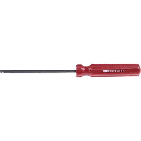 Clé Allen en Droite RS PRO 3mm Métrique Hexagonal, Bras Long ( Prix pour 1 ) (1/3)