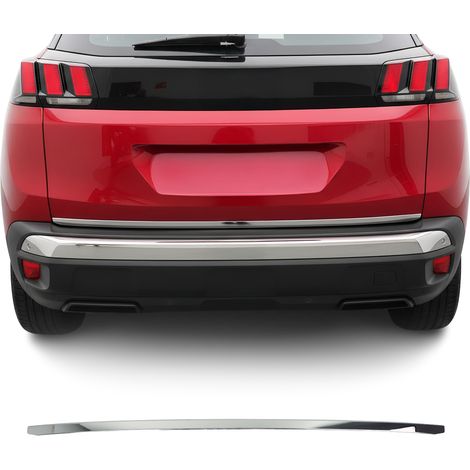OMAC Garniture de Hayon Coffre pour Peugeot 3008 II 2016-2024 Acier INOX
