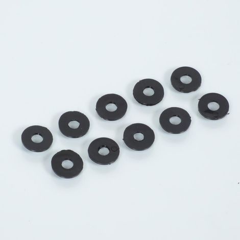 Visserie Générique pour moto 6x16x1.5mm / noir sachet de 10 Neuf