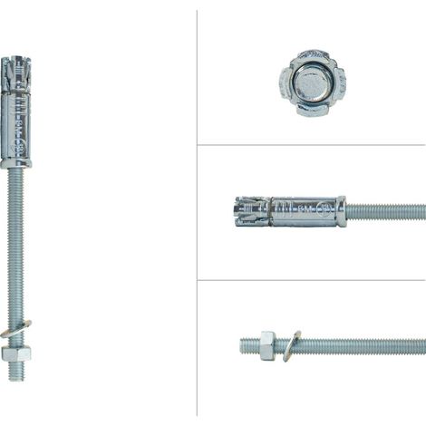 Goujon d'ancrage M8 x 140 mm montage en attente - Par pièce (1/2)