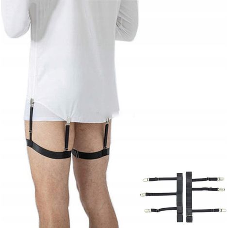 Hemdhalter für Herren, universell einsetzbar, ideal für Hochzeiten und Feiern, mit Kordelzug