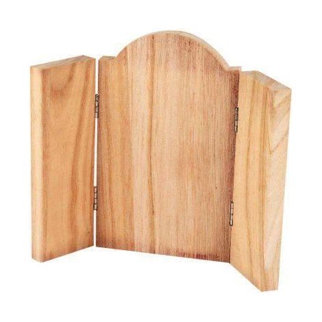 Objet décoratif - Creativ Icâne triple - 18x22 cm - Paulownia - 1 pièce