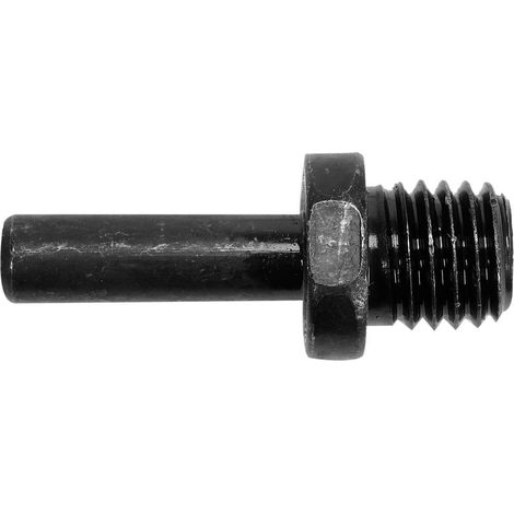 YATO, modelo YT-47868, Adaptador con rosca M14 y vástago de 6 mm, ideal para acoplar accesorios en herramientas rotativas, cuerpo metálico resistente, uso profesional versátil