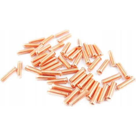 Rivets filetés cuivrés M6x20mm, lot de 50 pièces (1/5)
